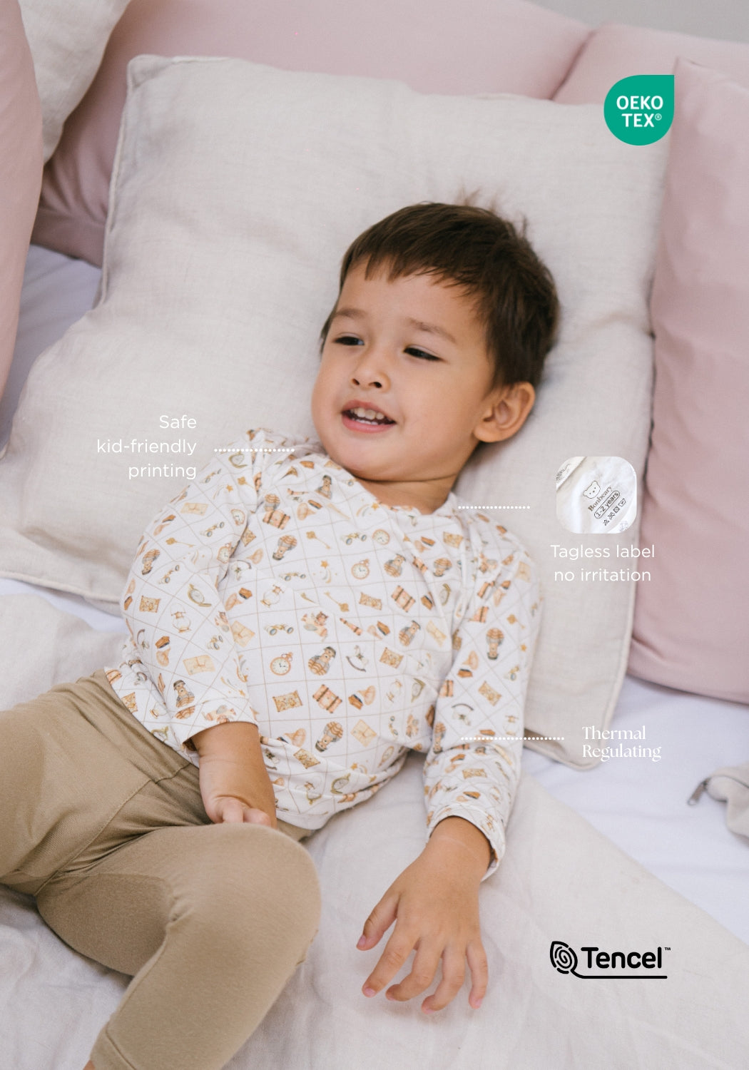 TENCEL™ Pyjamas in Dreamy Voyage