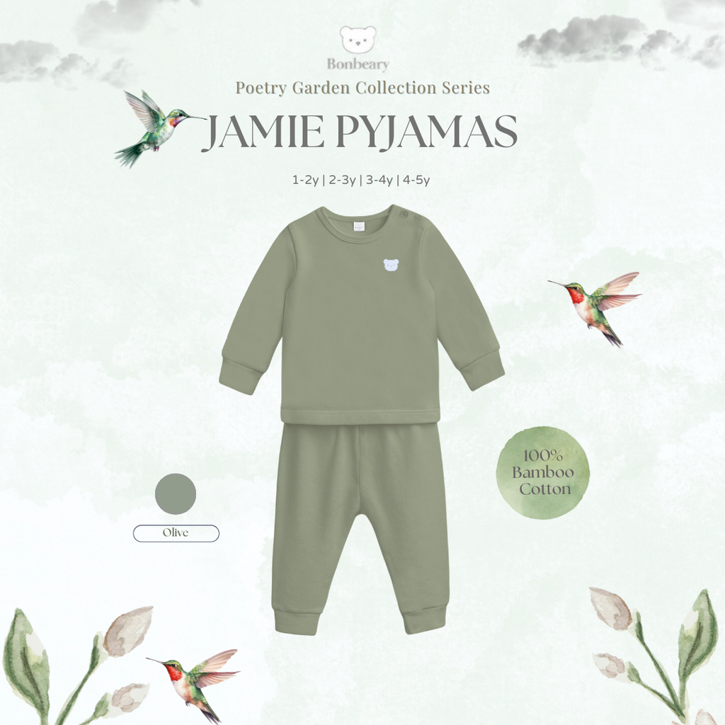 Jamie Pyjamas in Olive