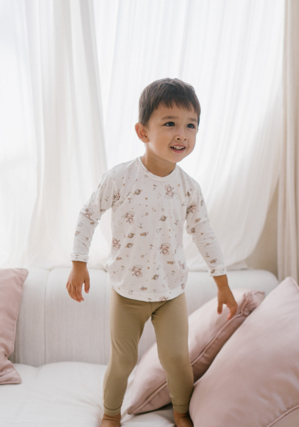 TENCEL™ Pyjamas in Little Astronaut