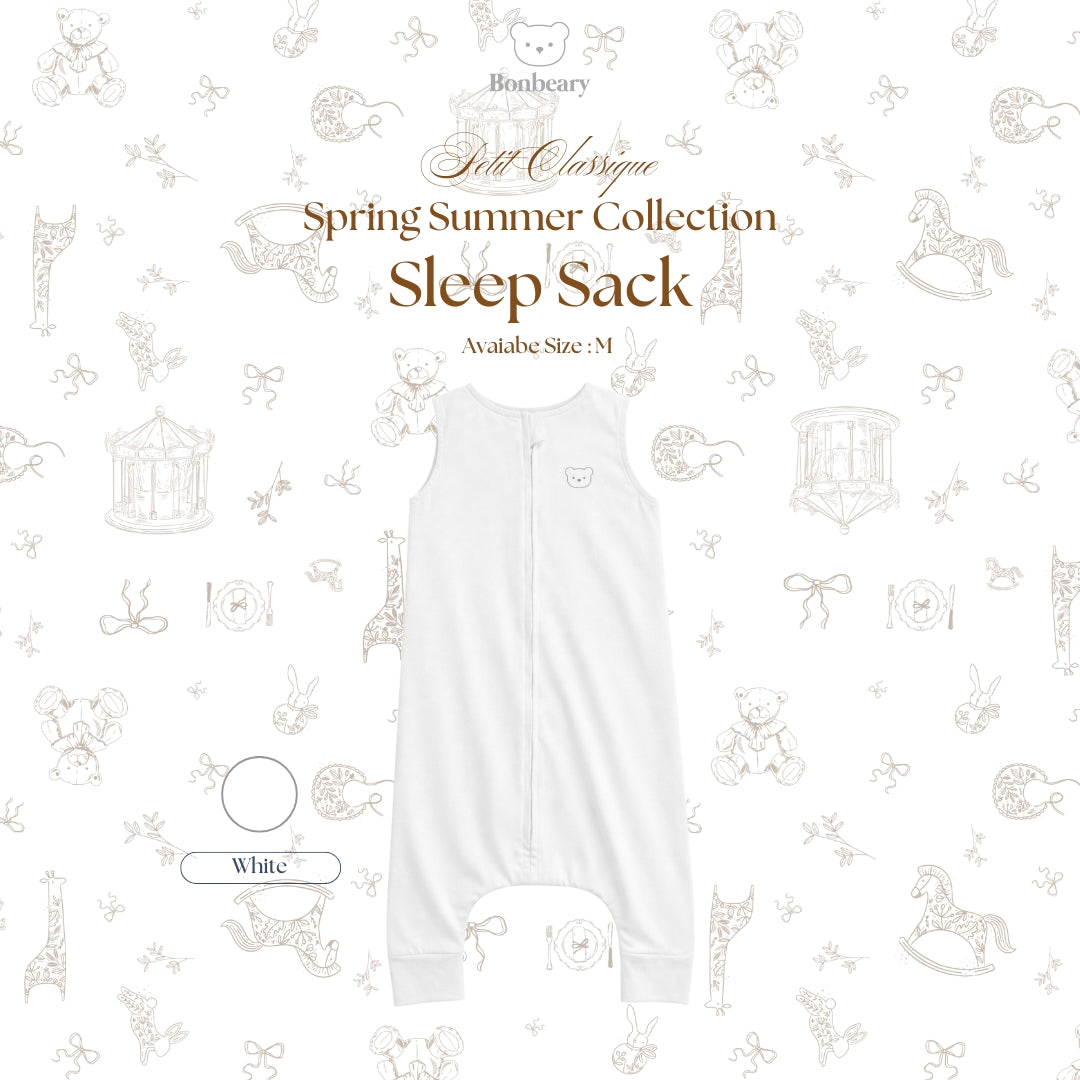 BONBEARY Bamboo Cotton Sleep Sack Newborn Toddler/ 0-3 years Instant Baby Swaddle/ Sleeping Sack/ Sleep Walker