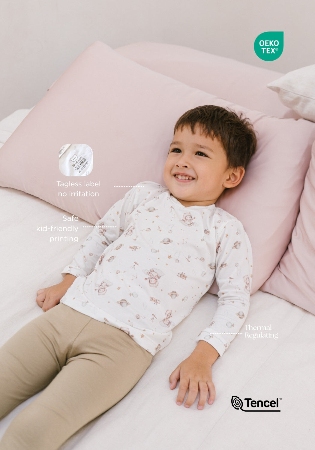 TENCEL™ Pyjamas in Little Astronaut