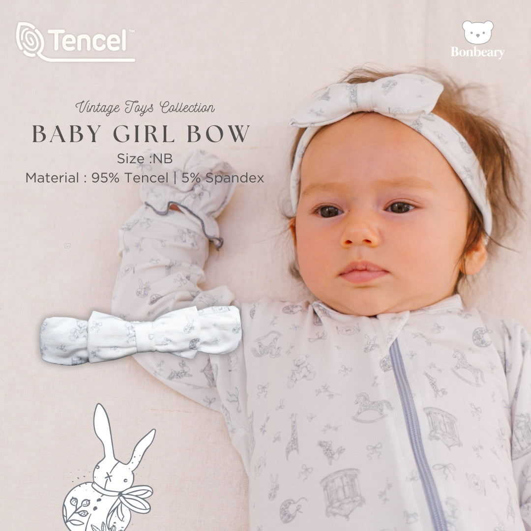 TENCEL™ Girl Bow in Vintage Toys