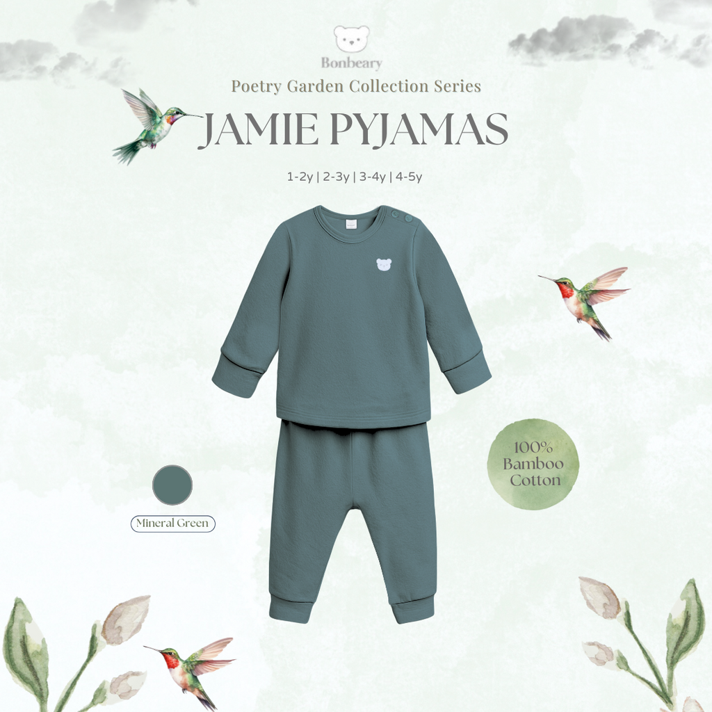 Jamie Pyjamas in Mineral Green