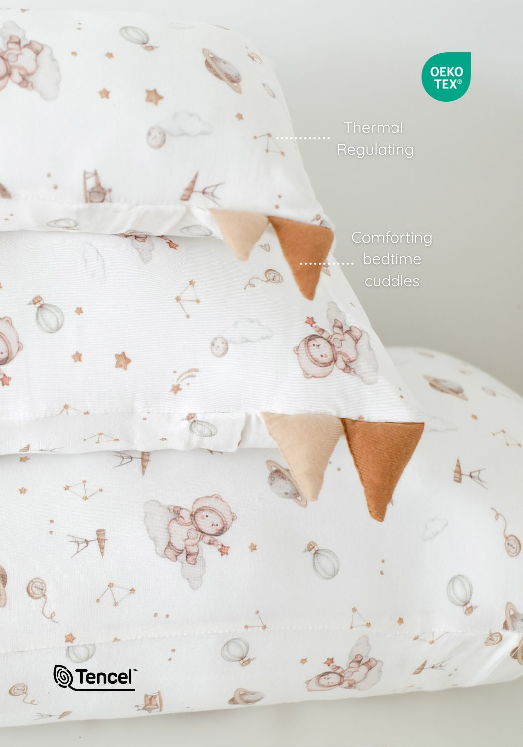 TENCEL™ Huggy Pillow in Little Astronaut