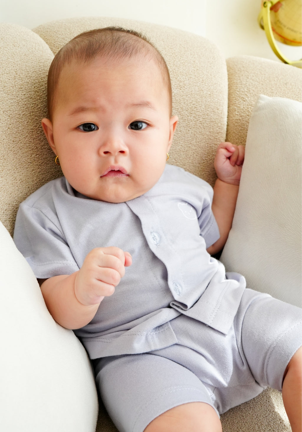 Miller Short Pyjamas in Blush