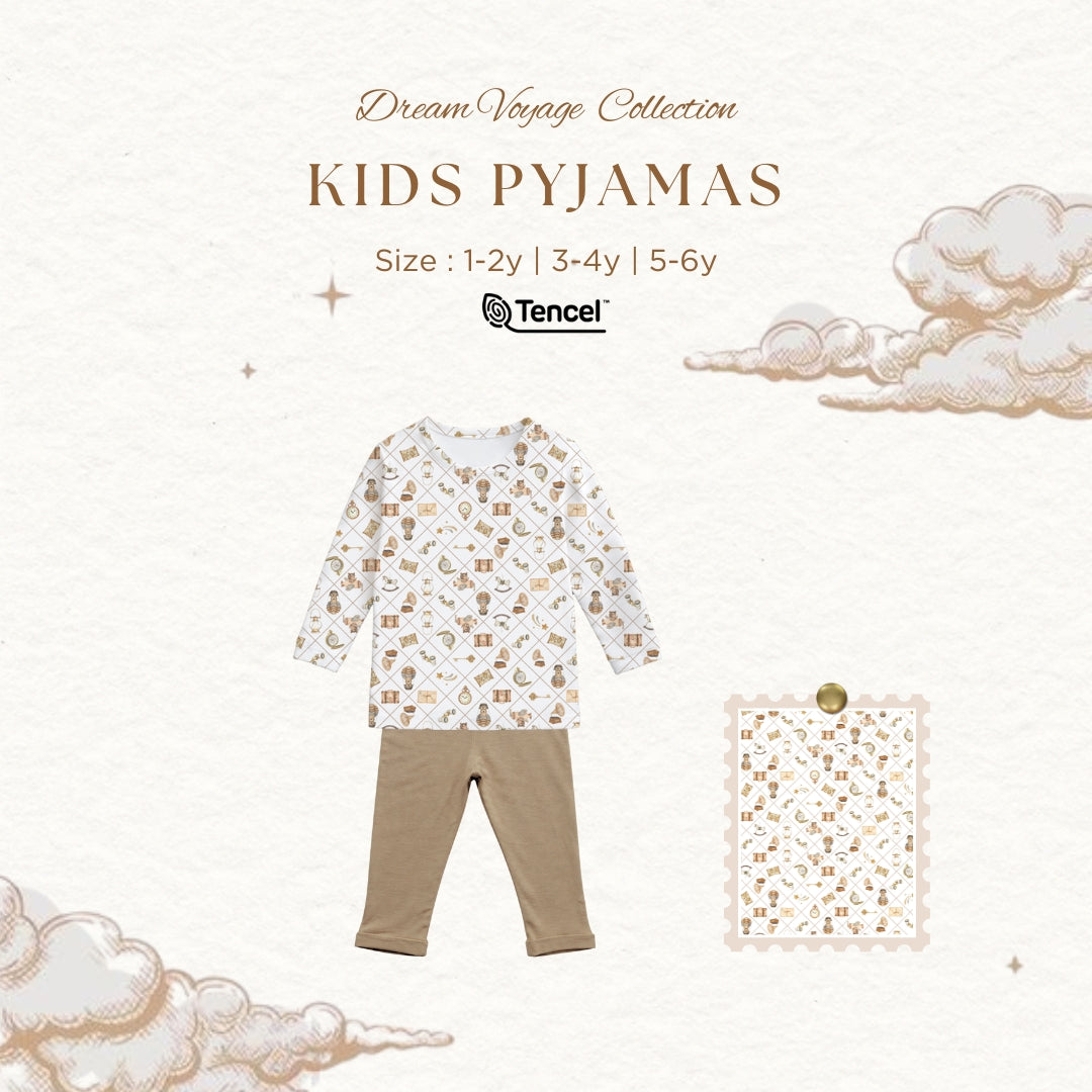 BONBEARY Kids Pyjamas TENCEL™ Collection (Children's Pajamas Children's Sleepwear/ Children's Sleepwear Set)