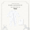 Bonbeary - Sleepsuit TENCEL™ Collection - Sleepsuit Pyjamas/ Baby Sleepwear Children's Sleepwear Set/ 0-2 Years