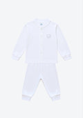 Zoe Long Pyjamas in White