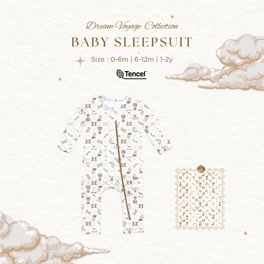 Bonbeary - Sleepsuit TENCEL™ Collection - Sleepsuit Pyjamas/ Baby Sleepwear Children's Sleepwear Set/ 0-2 Years