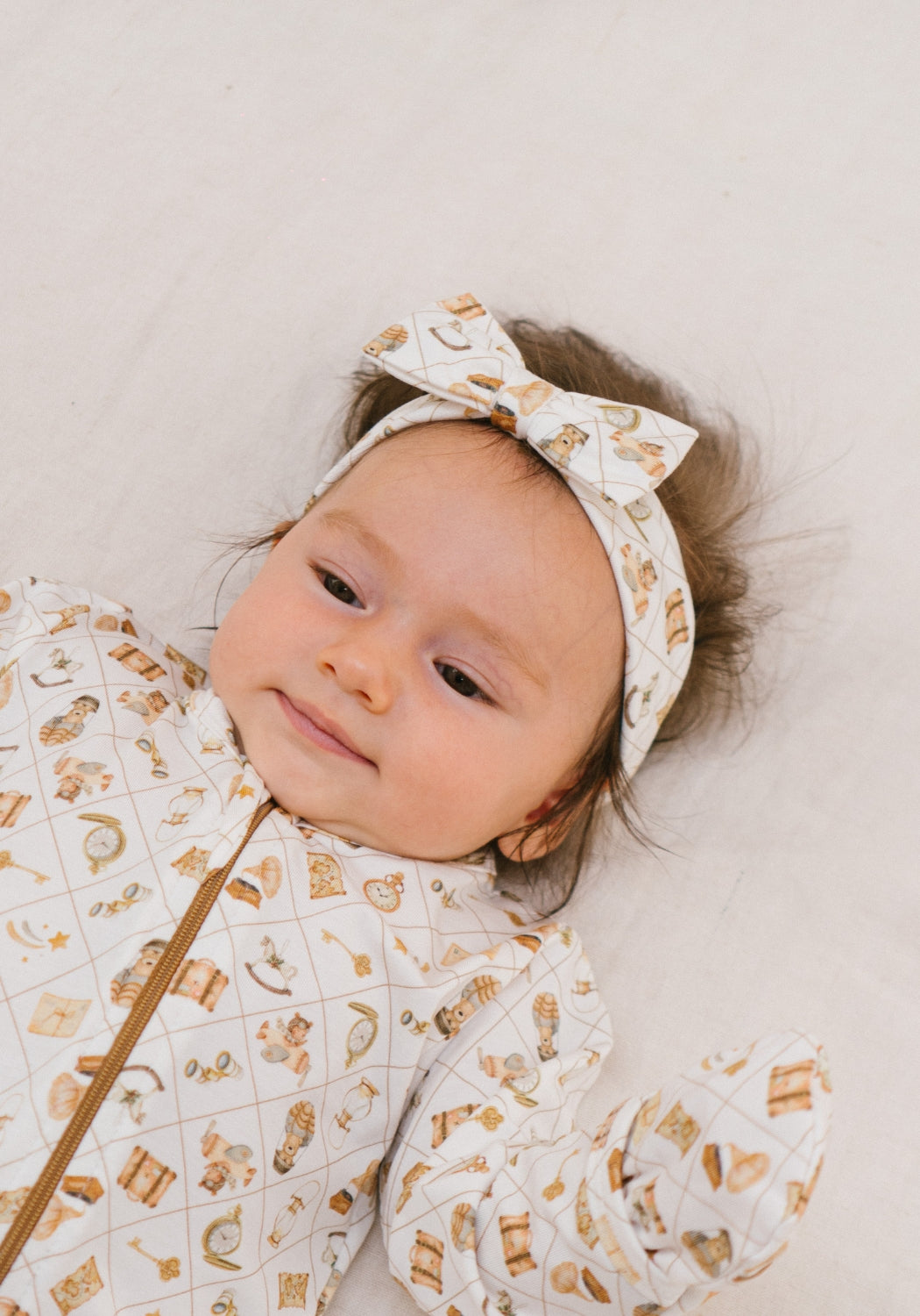TENCEL™ Girl Bow in Dreamy Voyage