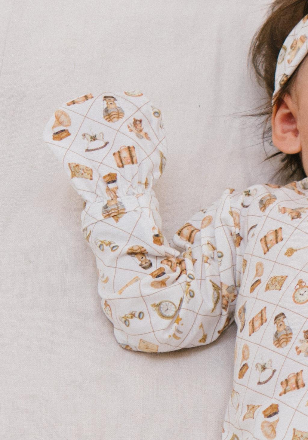 TENCEL™ Mittens Booties in Dreamy Voyage