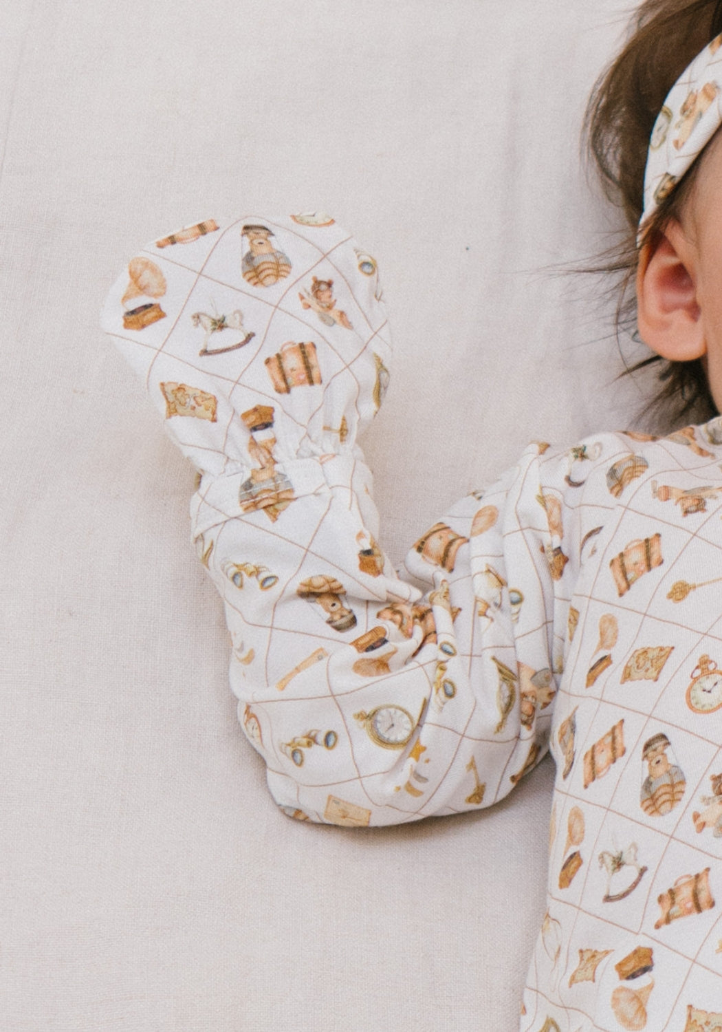 TENCEL™ Mittens Booties in Dreamy Voyage