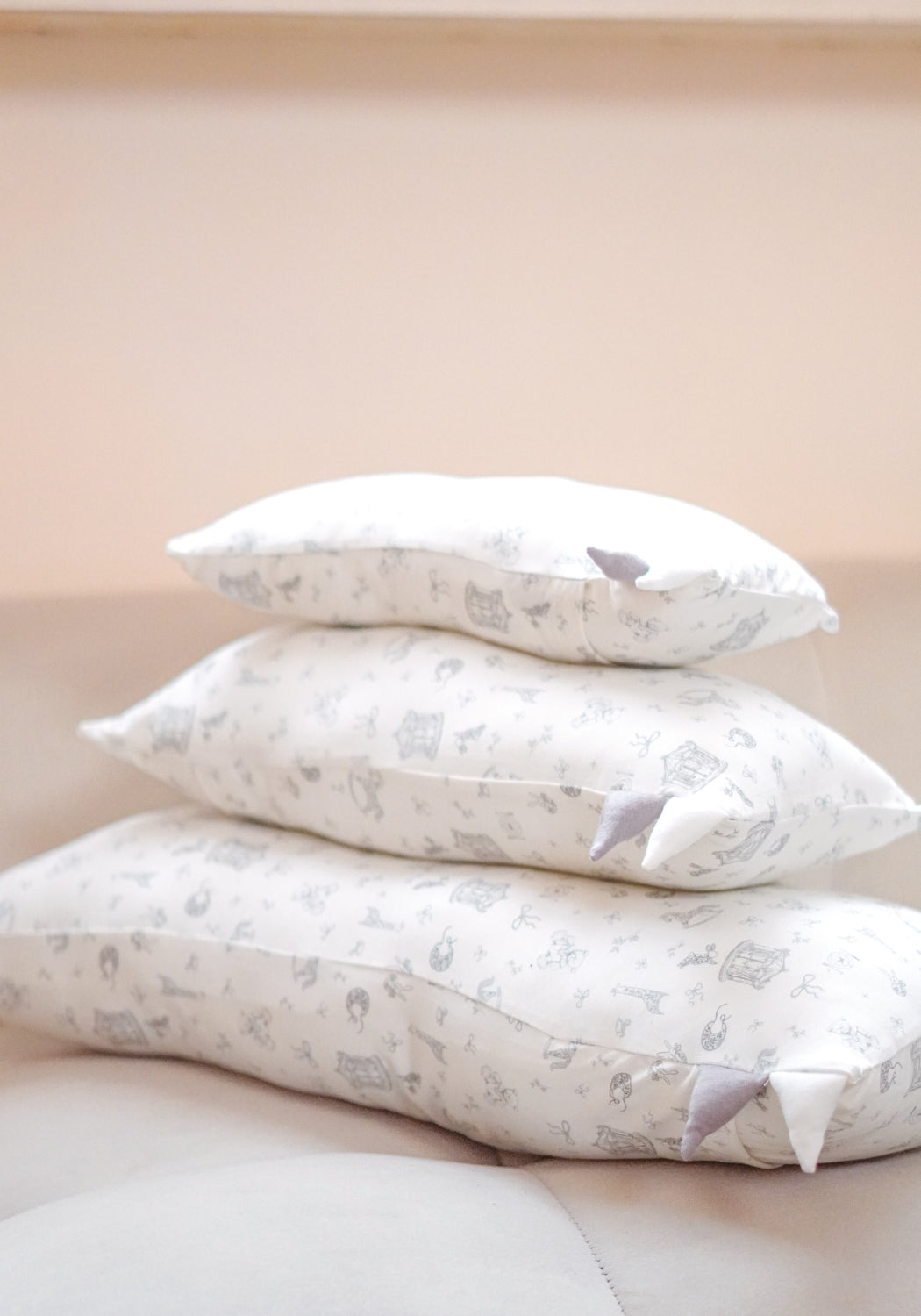 TENCEL™ Huggy Pillow in Vintage Toys
