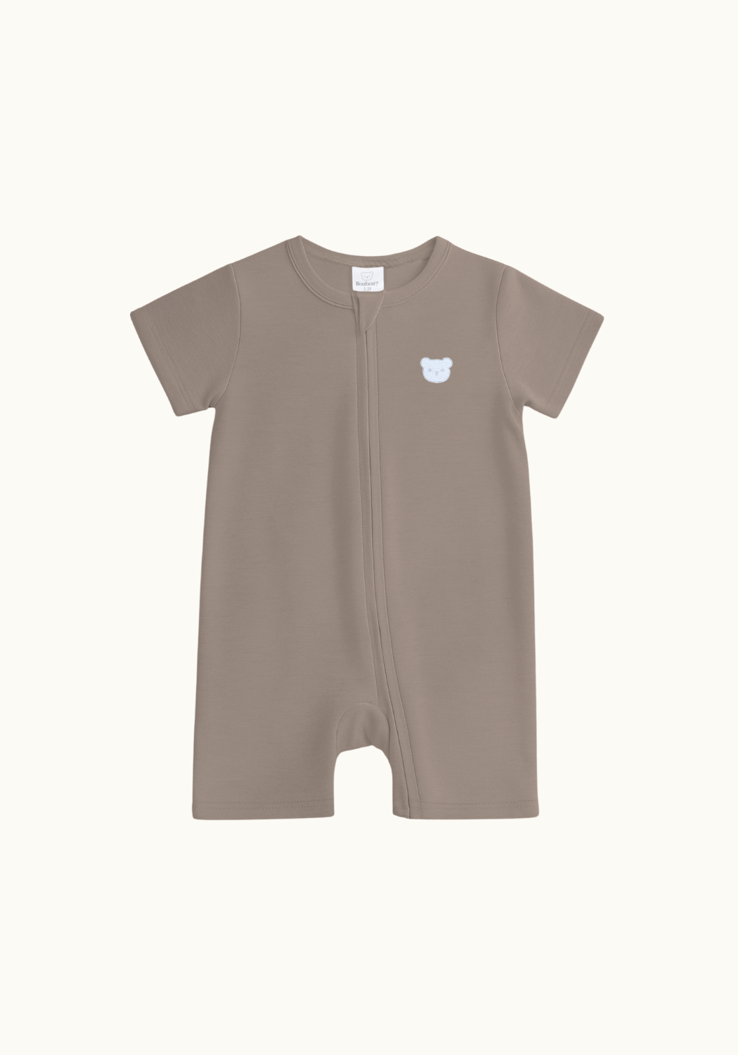 Taylor Romper in Taupe