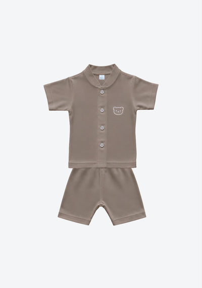 Miller Short Pyjamas in Taupe