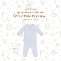 BONBEARY - Bamboo Cotton POLO Pyjamas 1 - 6 years (Bamboo Cotton Pajamas Collar Children'sPOLO Children's Sleepwear/ Children's Sleepwear Set 1 - 6 years) - Petit Classy Arthur Pyjamas