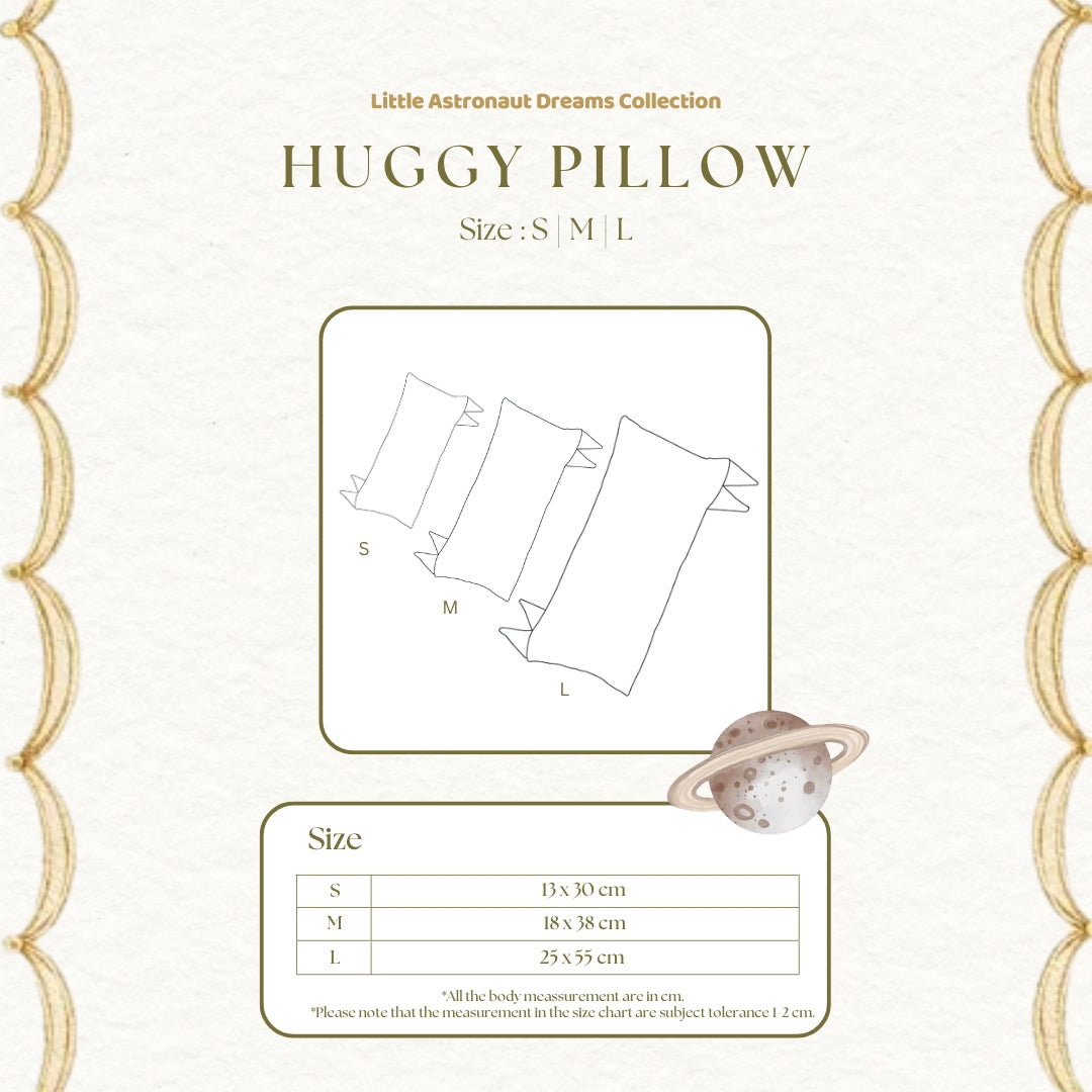BONBEARY - Huggy Pillow TENCEL™ - Baby and Child Bolster Pillows