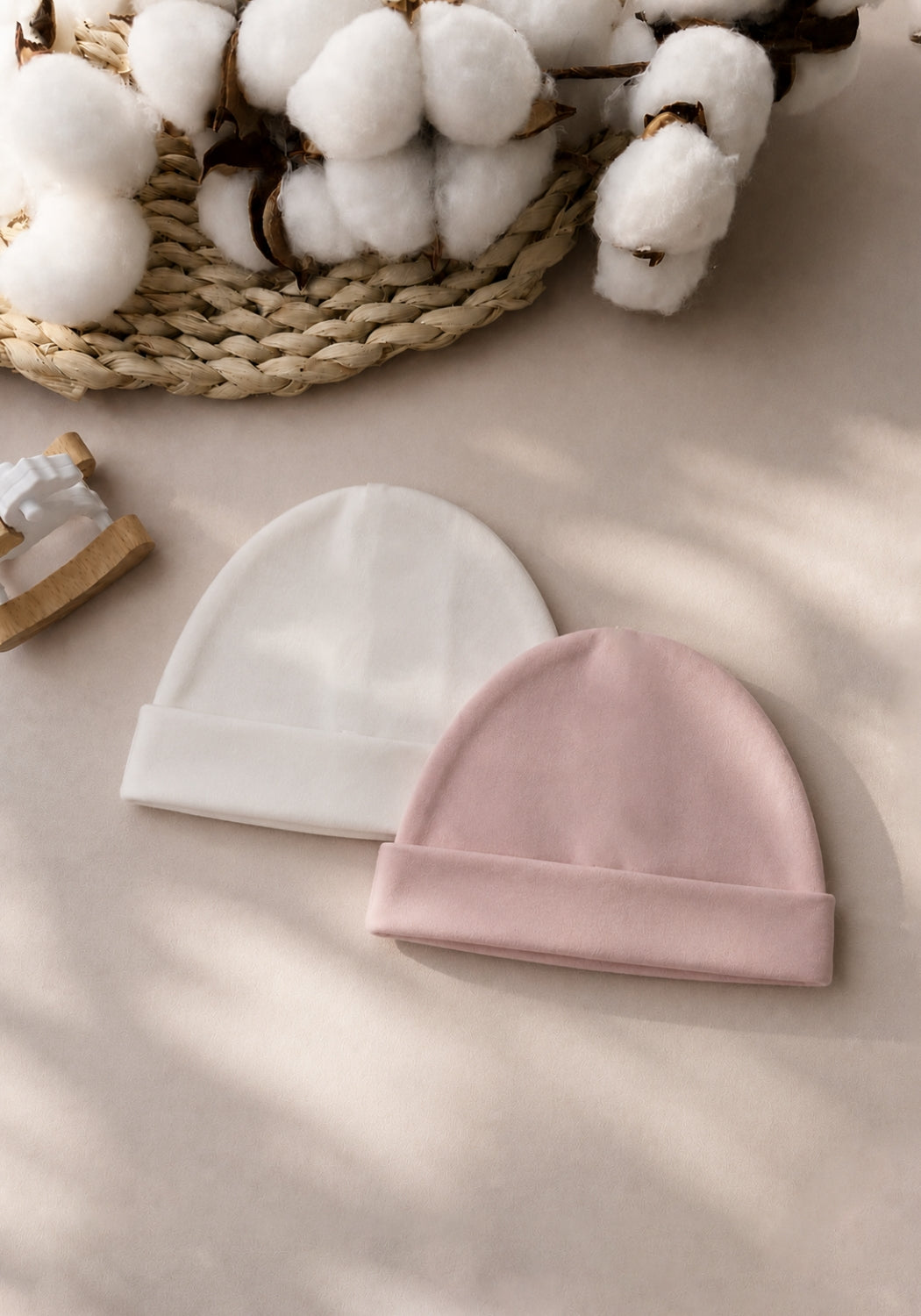 Baby Hat in White