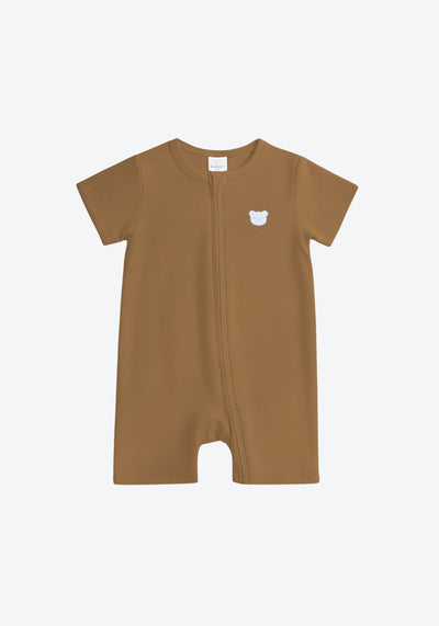 Taylor Romper in Almond