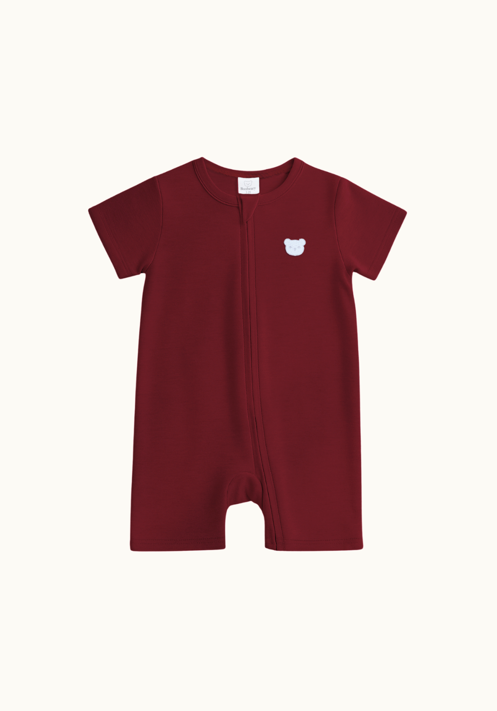 Taylor Romper in Royal Maroon