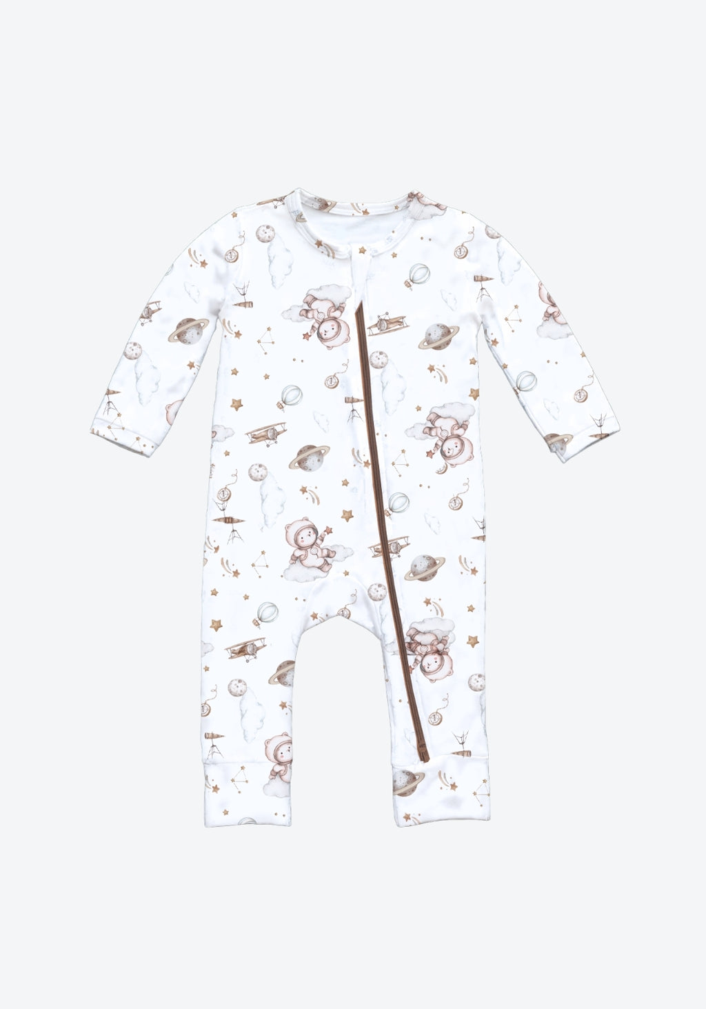 Tencel™ Sleepsuit in Little Astronaut