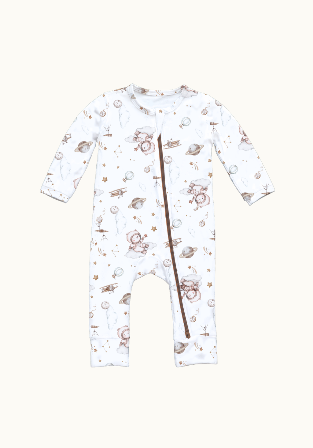 Tencel™ Sleepsuit in Little Astronaut