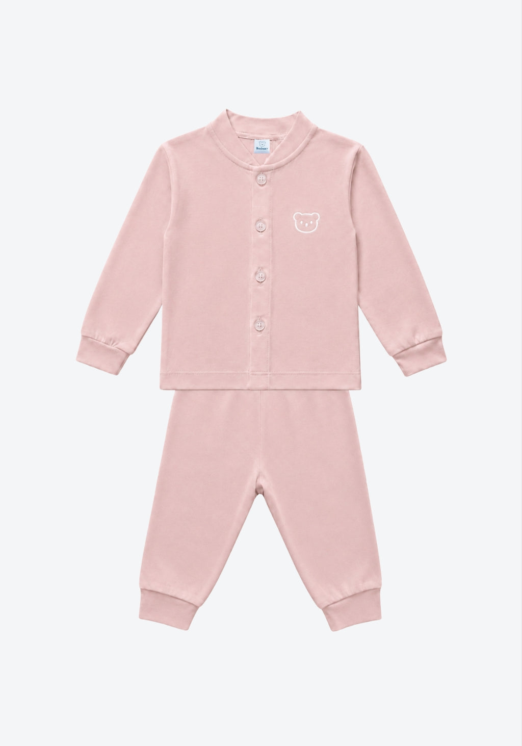 Zoe Long Pyjamas in Blush