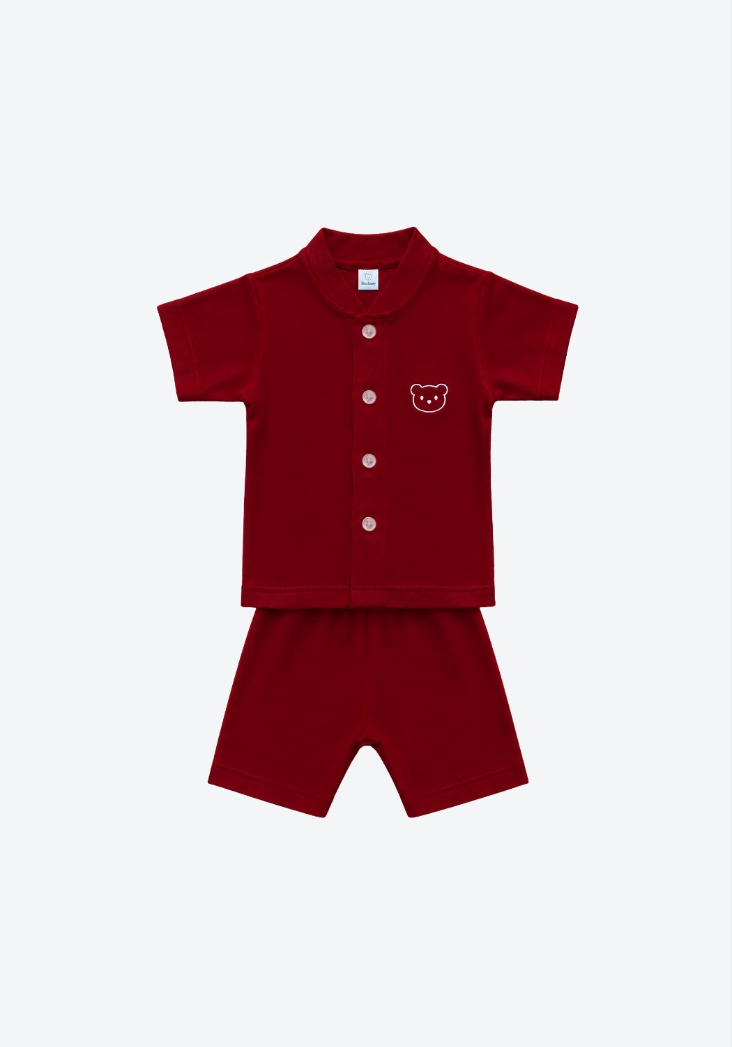 Miller Short Pyjamas in Royal Maroon