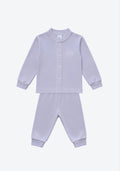 Zoe Long Pyjamas in Sky Grey