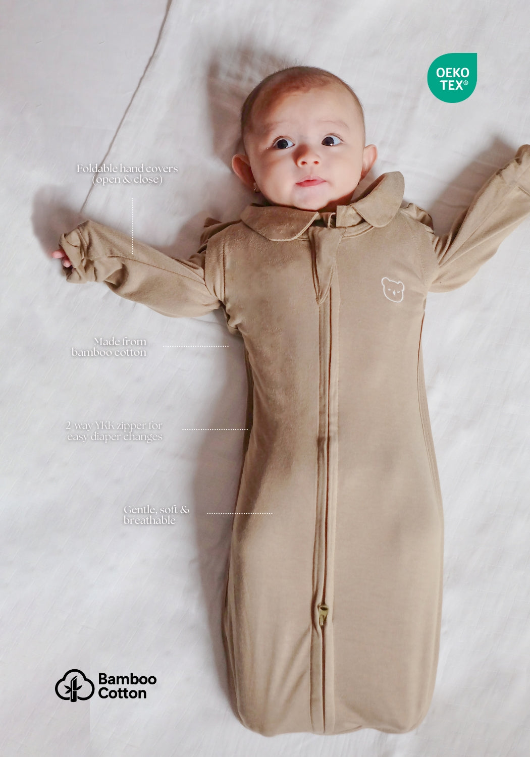 Instant Swaddle in Olive