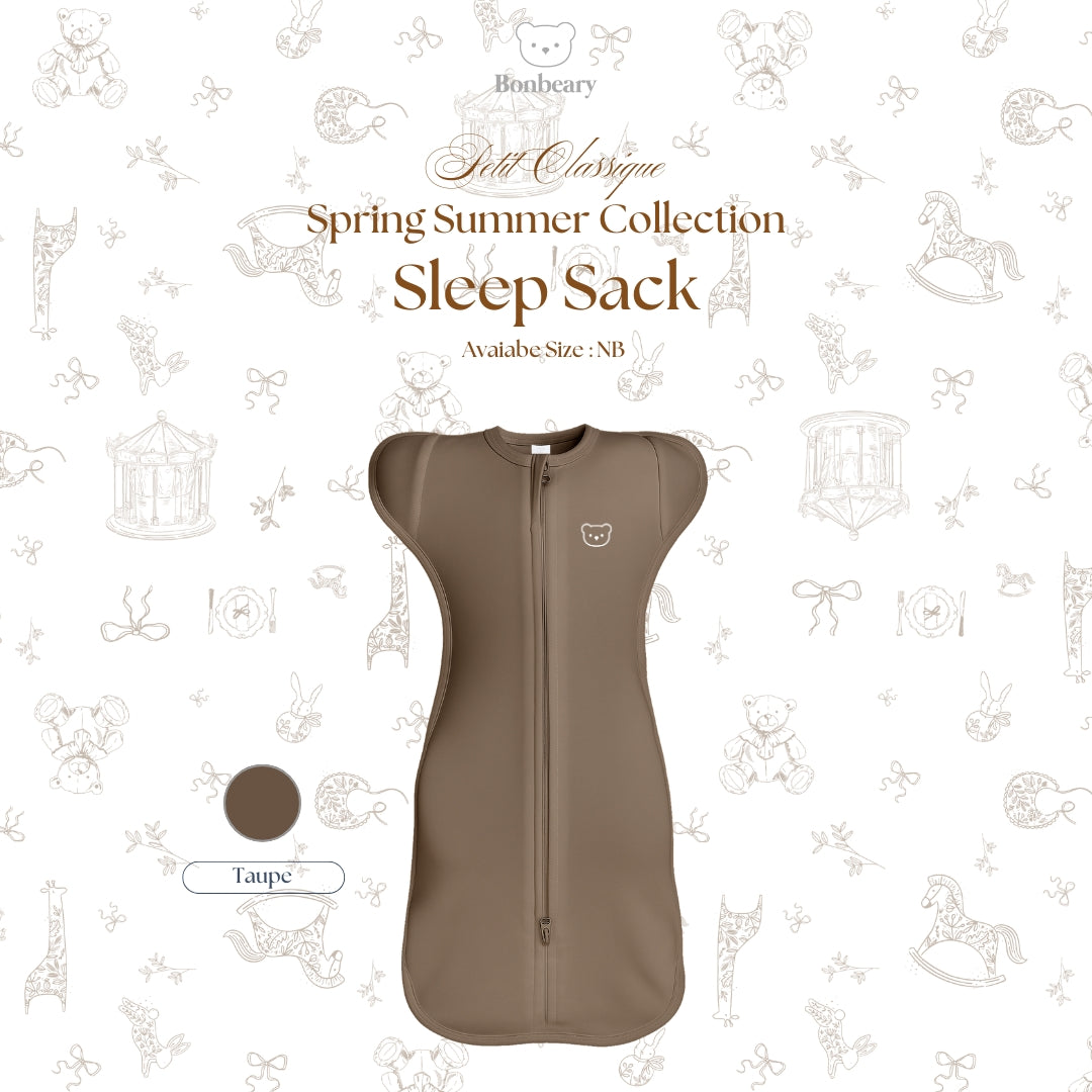 BONBEARY Bamboo Cotton Sleep Sack Newborn Toddler/ 0-3 years Instant Baby Swaddle/ Sleeping Sack/ Sleep Walker