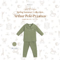 Arthur Polo Pyjamas in Olive