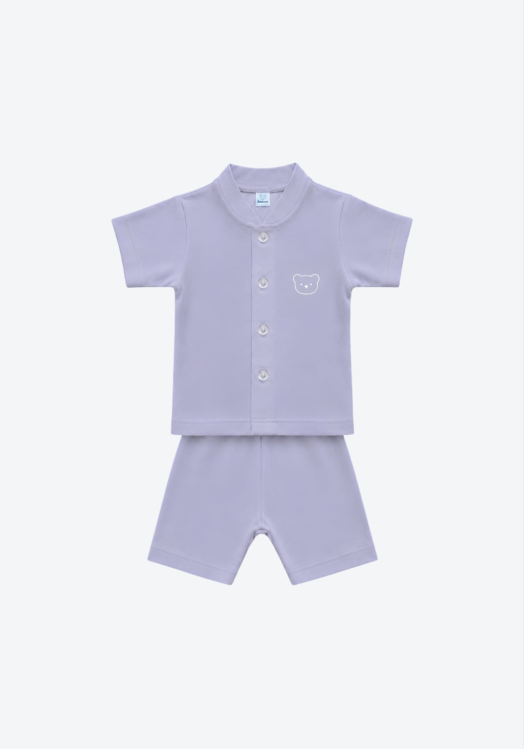 Miller Short Pyjamas in Sky Grey