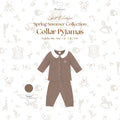 Blair Collar Pyjamas Two-Tone in Taupe