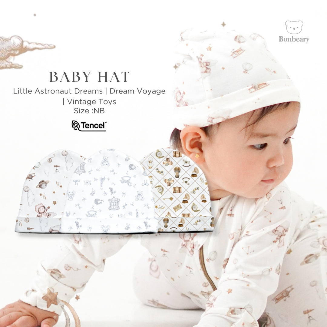 Bonbeary - Baby Hat TENCEL™ -  Newborn Baby Hat