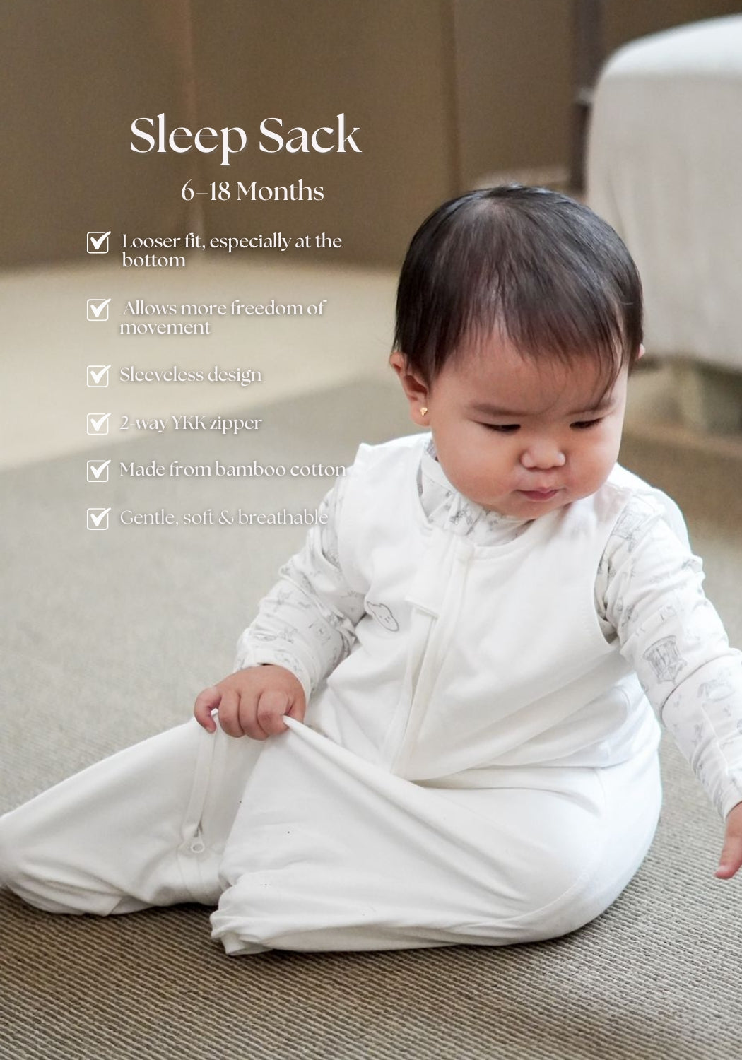 Sleep Sack in White