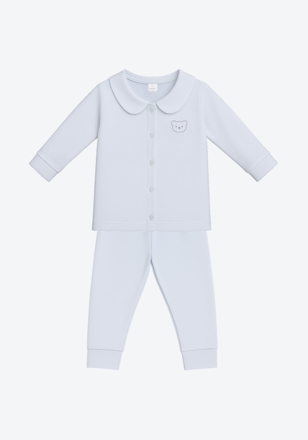 Blair Collar Pyjamas in White