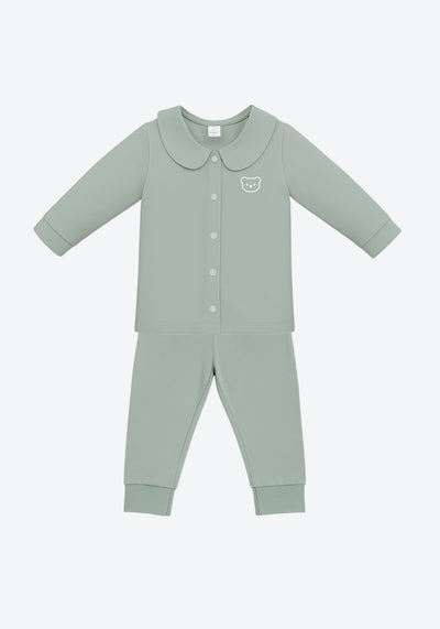 Blair Collar Pyjamas in Sage
