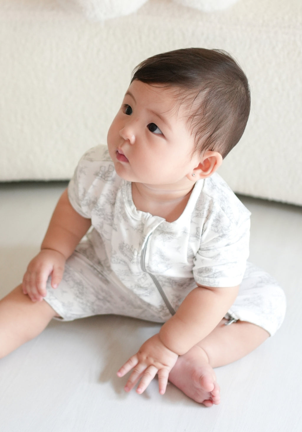 TENCEL™ Romper in Meadow Tales