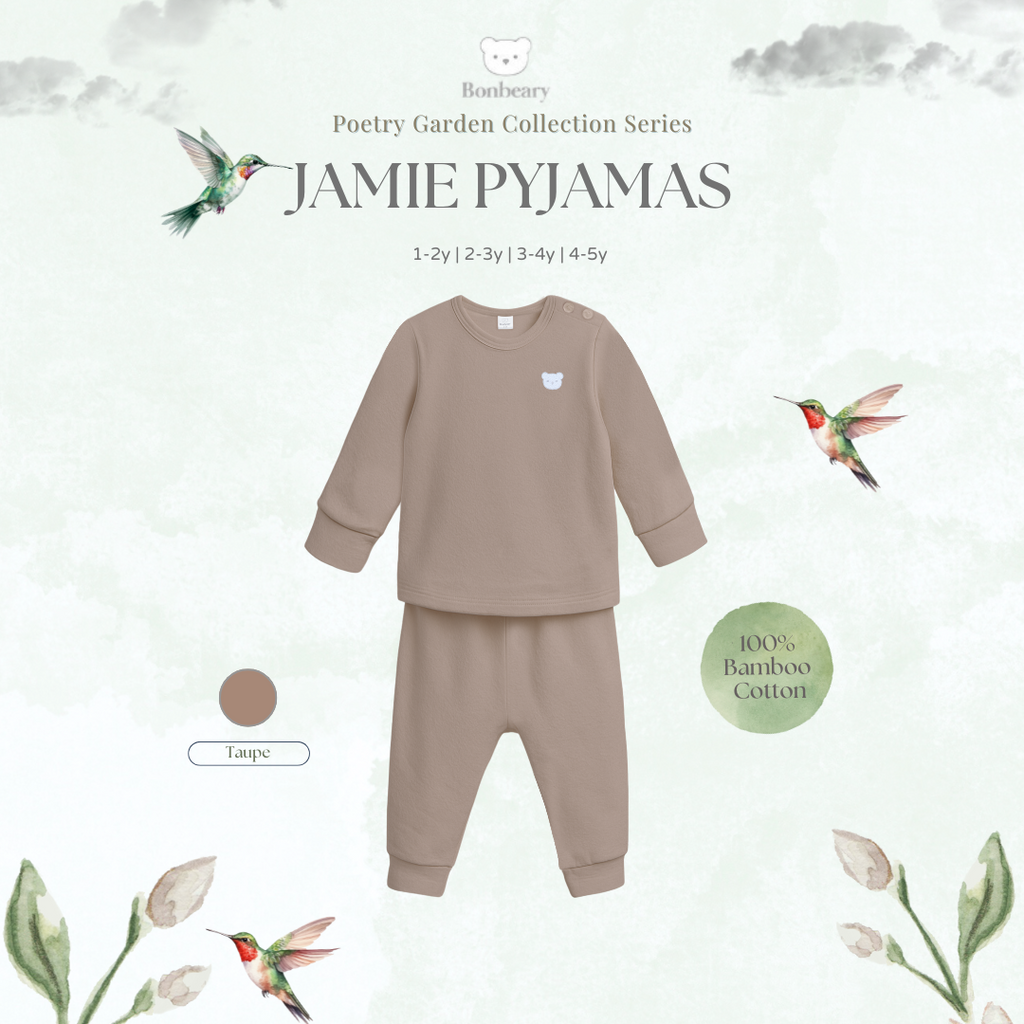 Jamie Pyjamas in Taupe