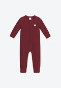 Louise Sleepsuit in Royal Maroon