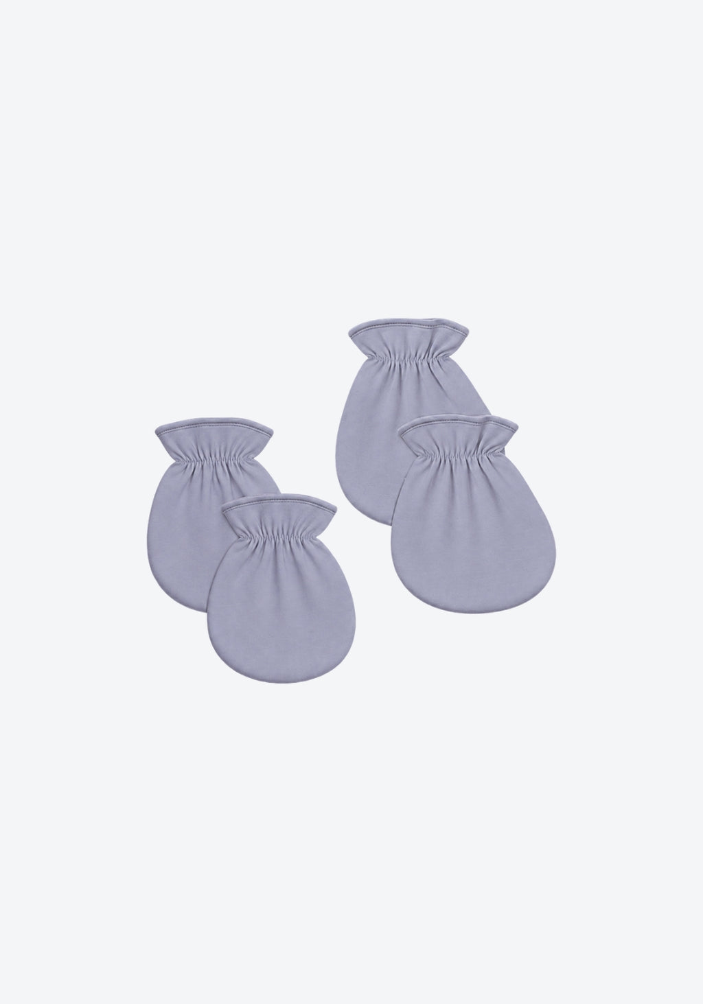Mittens Booties in Sky Grey