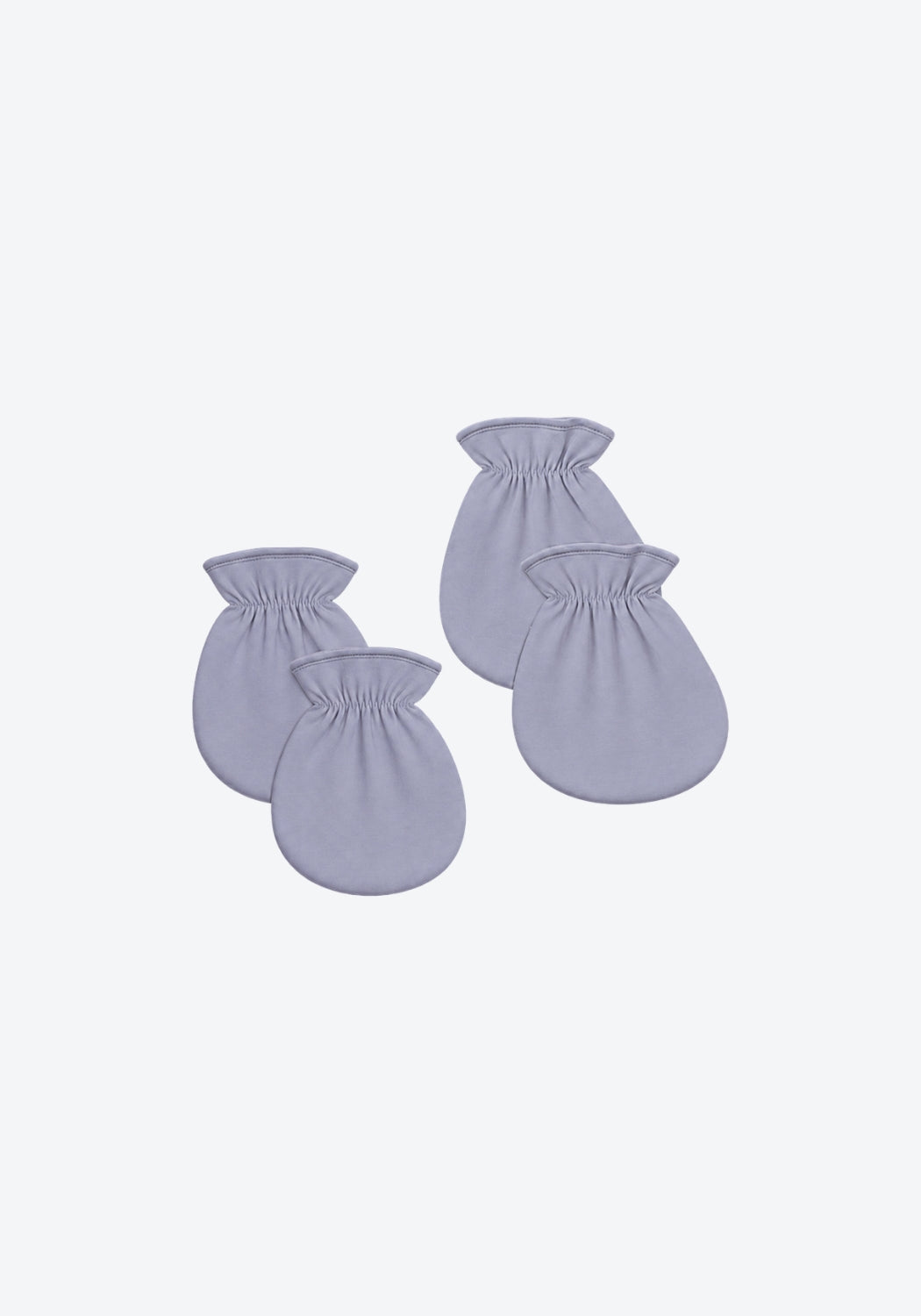 Mittens Booties in Sky Grey