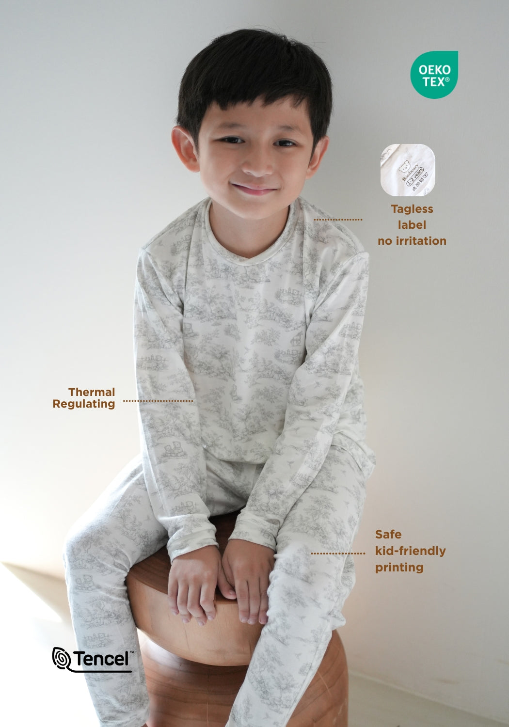 TENCEL™ Pyjamas in Meadow Tales