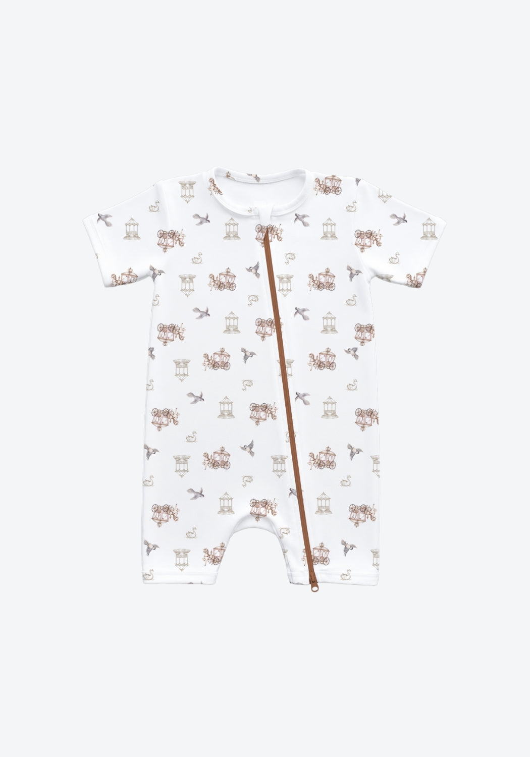 TENCEL™ Romper in Château Enchanté