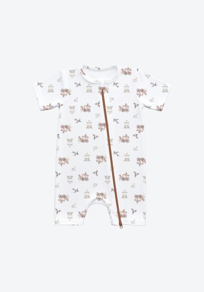 TENCEL™ Romper in Château Enchanté