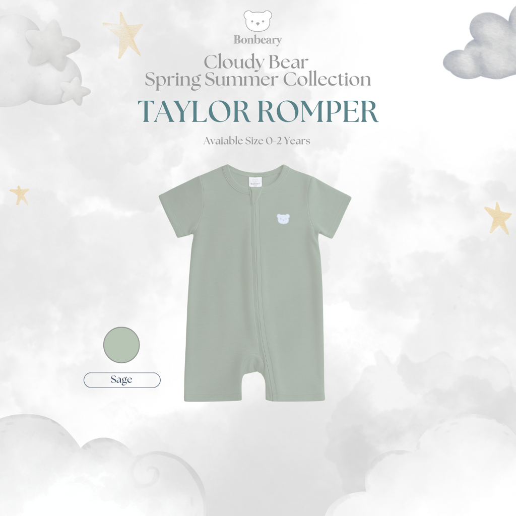 Taylor Romper in Sage