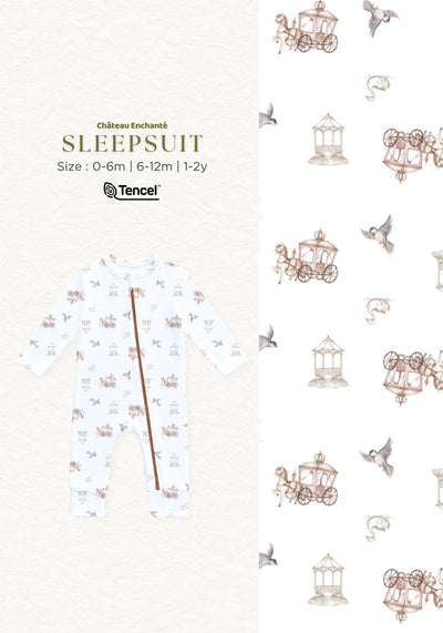 TENCEL™ Romper in Château Enchanté
