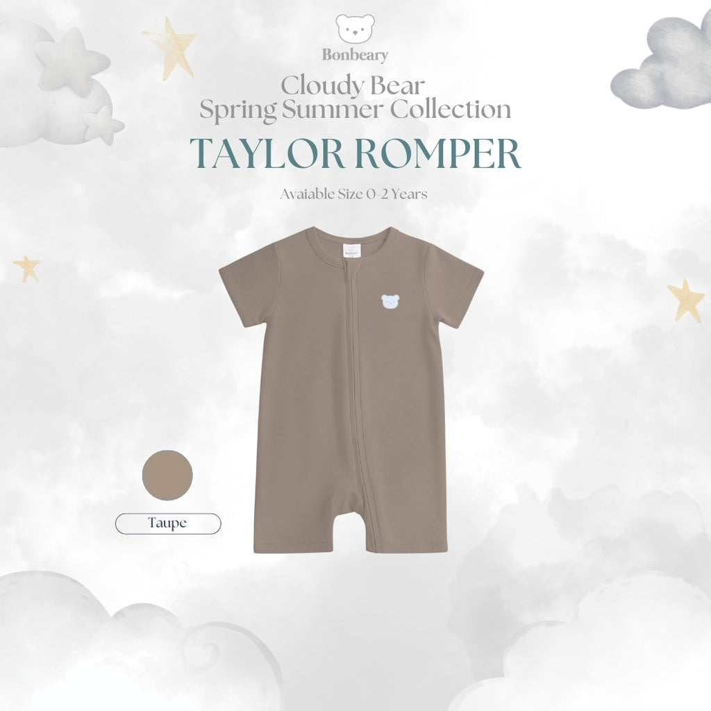 Taylor Romper in Taupe