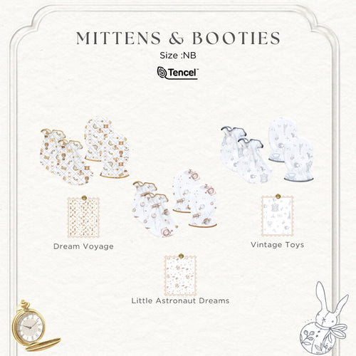 Bonbeary - Mittens Booties TENCEL™ - Sarung tangan kaki bayi